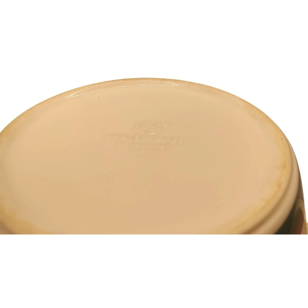 Pfaltzgraff Juniper‎ Large Canister with Lid Cream Green and Pink Food Storage